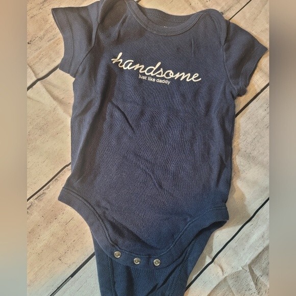 Carters Boy Jacket 6months Bodysuit 6-9/ 6-12month 4piece Bundle Set - Picture 10 of 11